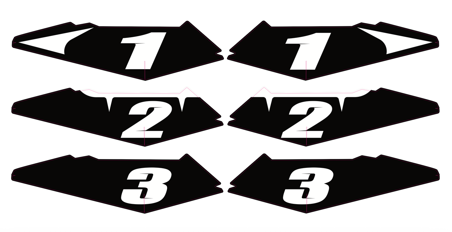 E-bike Side Fender Decal