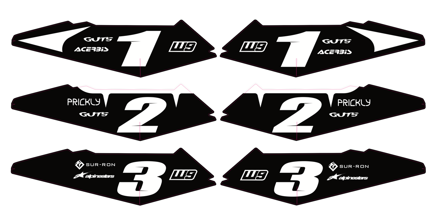 E-bike Side Fender Decal