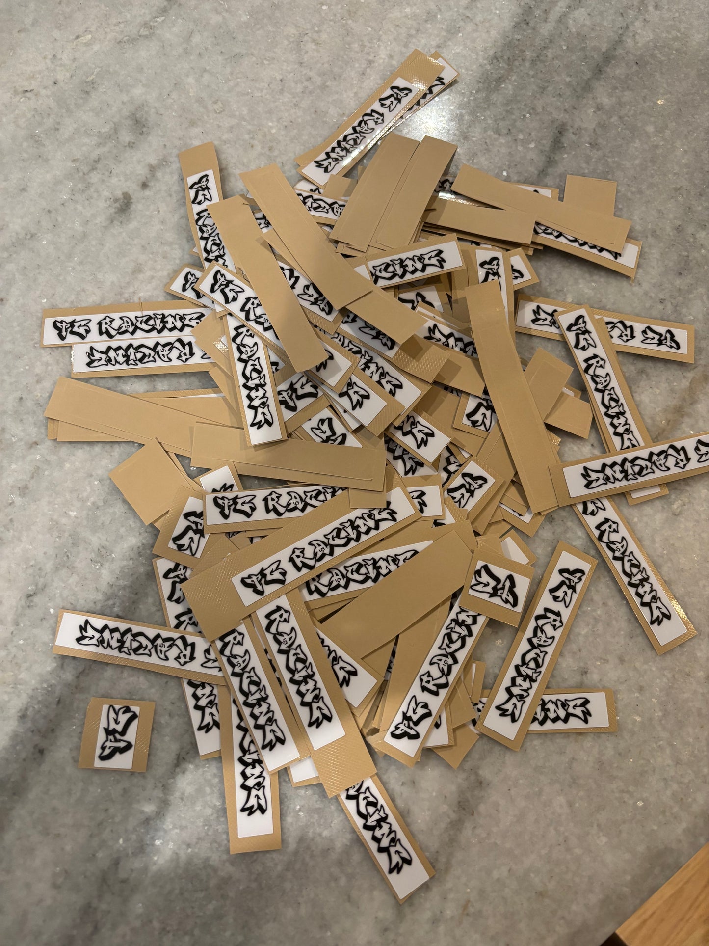 TG RACING Sticker and Jet Tag Combo