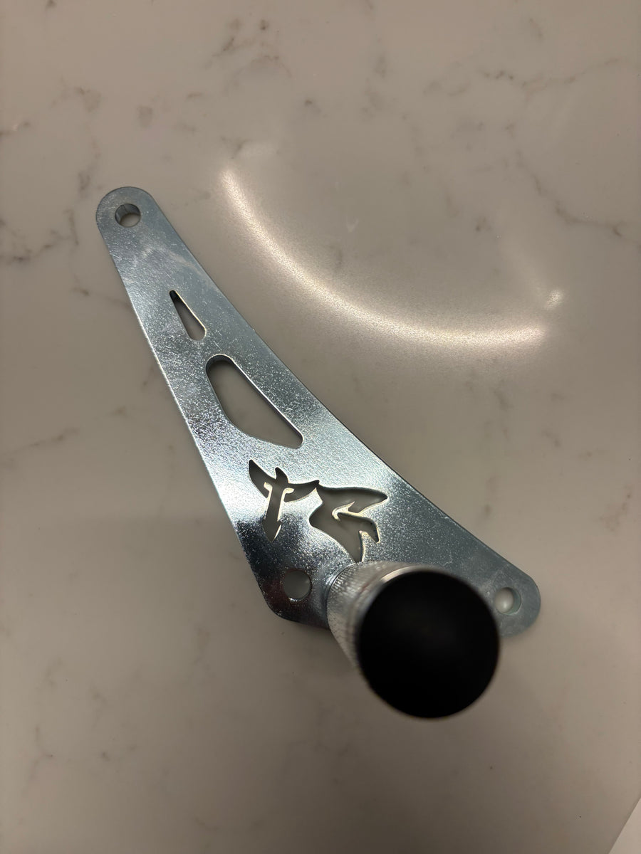 Chrome shift lock bracket