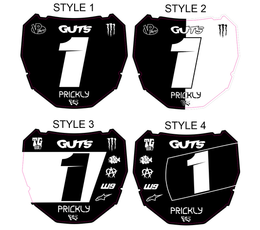 TG Racing Pre-Designed ODI Decal