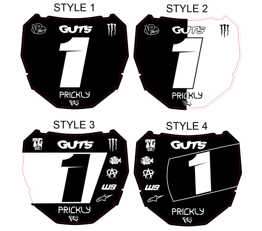 TG Racing Pre-Designed ODI Decal