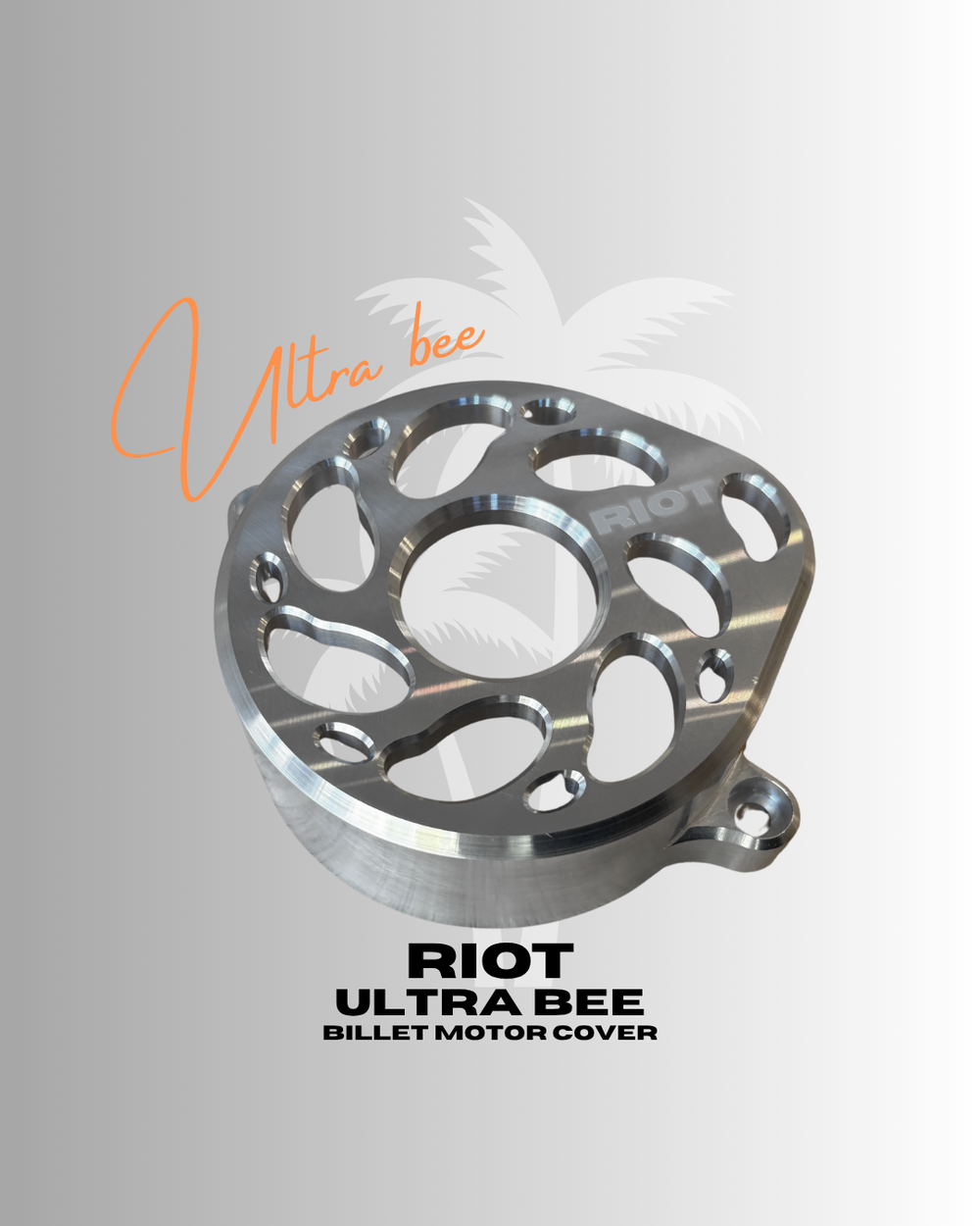 (INSTOCK 1-2 SHIPPING) Ultra bee Motor Cover (Metal)