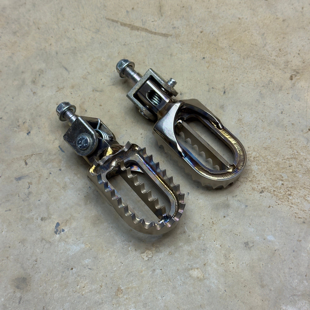 PRE-ORDER Titanium Foot Pegs