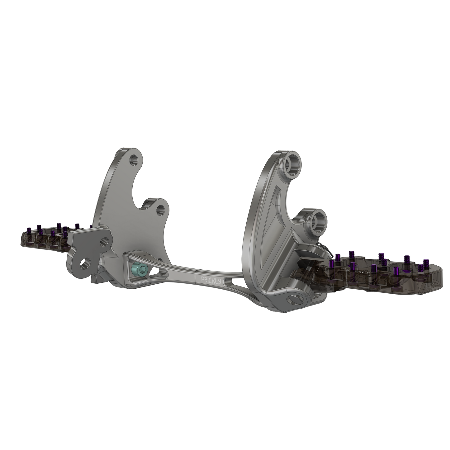 Prickly Footpeg Brackets E Ride