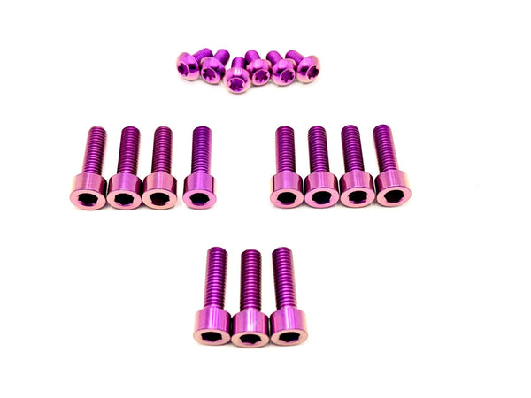 Titanium Bolt Kit for E-Ride Pro SR and Pro SS 3.0 Factory FastAce Fork (ALX32RC)