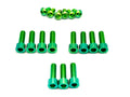 Titanium RFloXa Hawk 35 Pro and Max Fork Bolt Kits (21 pcs)